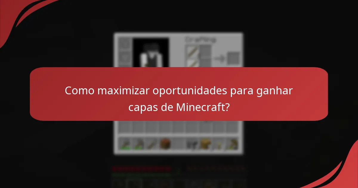 Quais códigos promocionais estão disponíveis para capas de Minecraft?