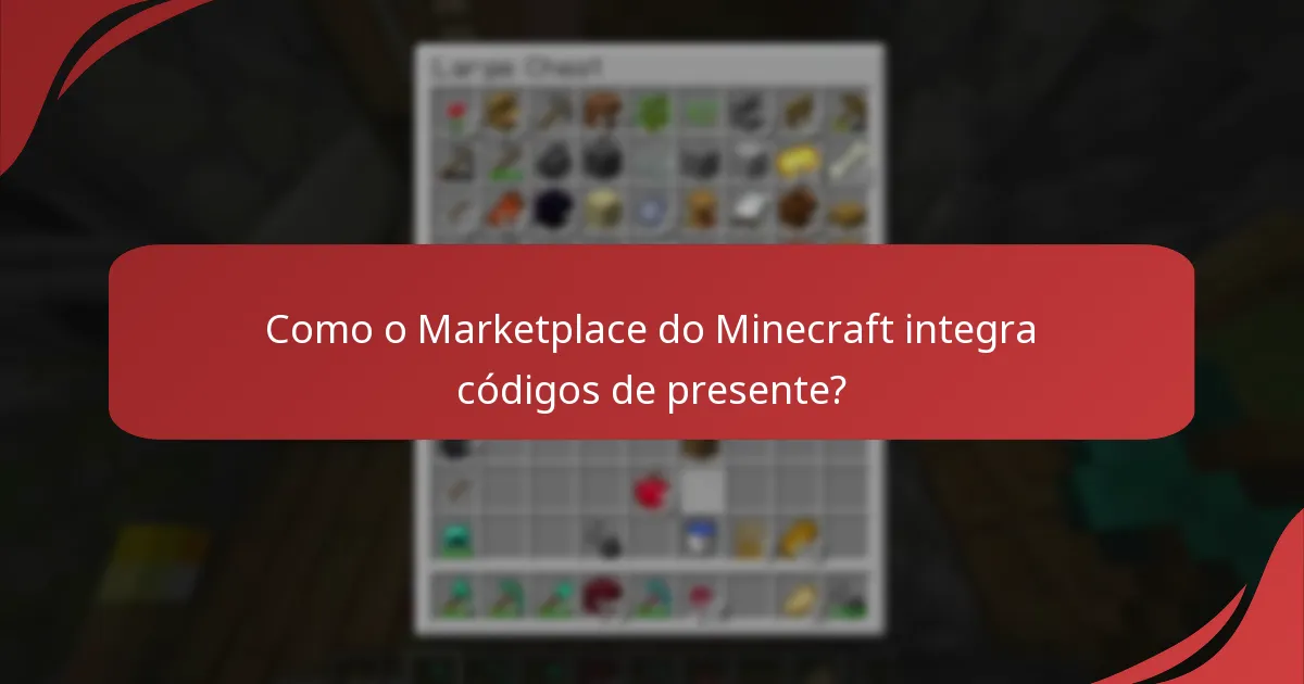 Como resgatar um código de presente do Minecraft?