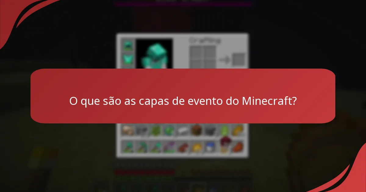 Como pode personalizar a sua capa do Minecraft?