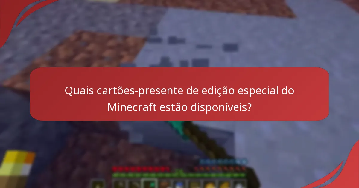 Como encontrar as melhores ofertas em cartões-presente do Minecraft?