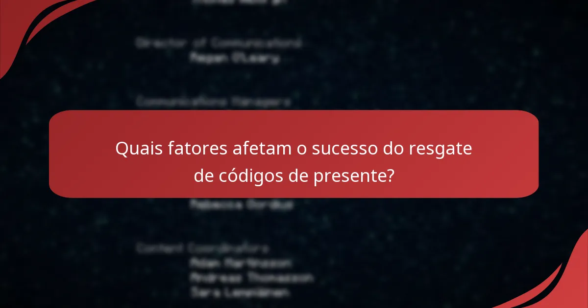 Quais são os erros comuns ao resgatar códigos de presente do Minecraft?