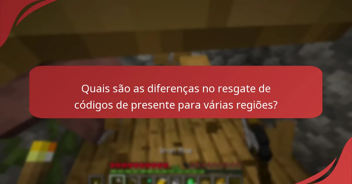 Quais são as melhores práticas para resgatar códigos de presente do Minecraft?